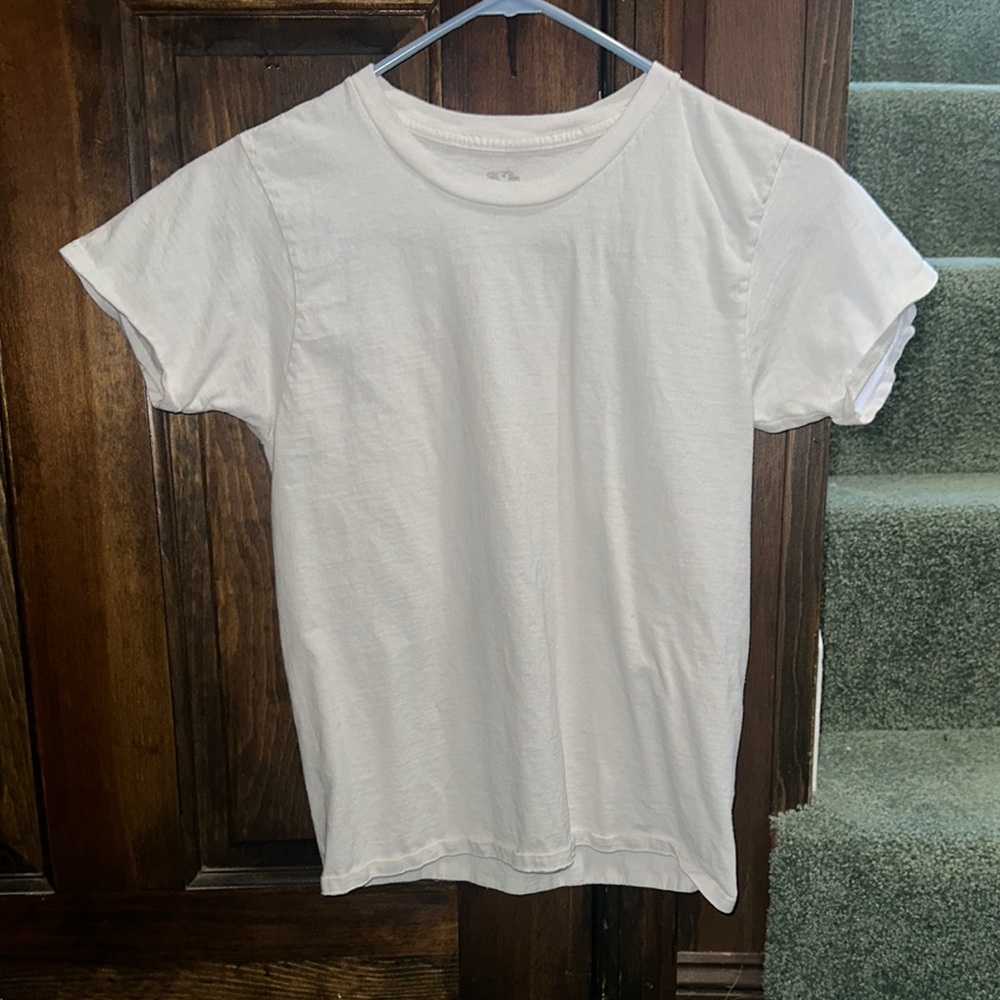 Classic Plain White Boy’s T-Shirt